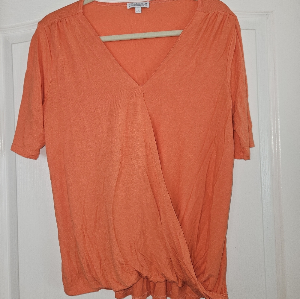 Shirt orange color